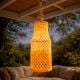 Handmade Bamboo Cylinder Hanging Lamp Shade